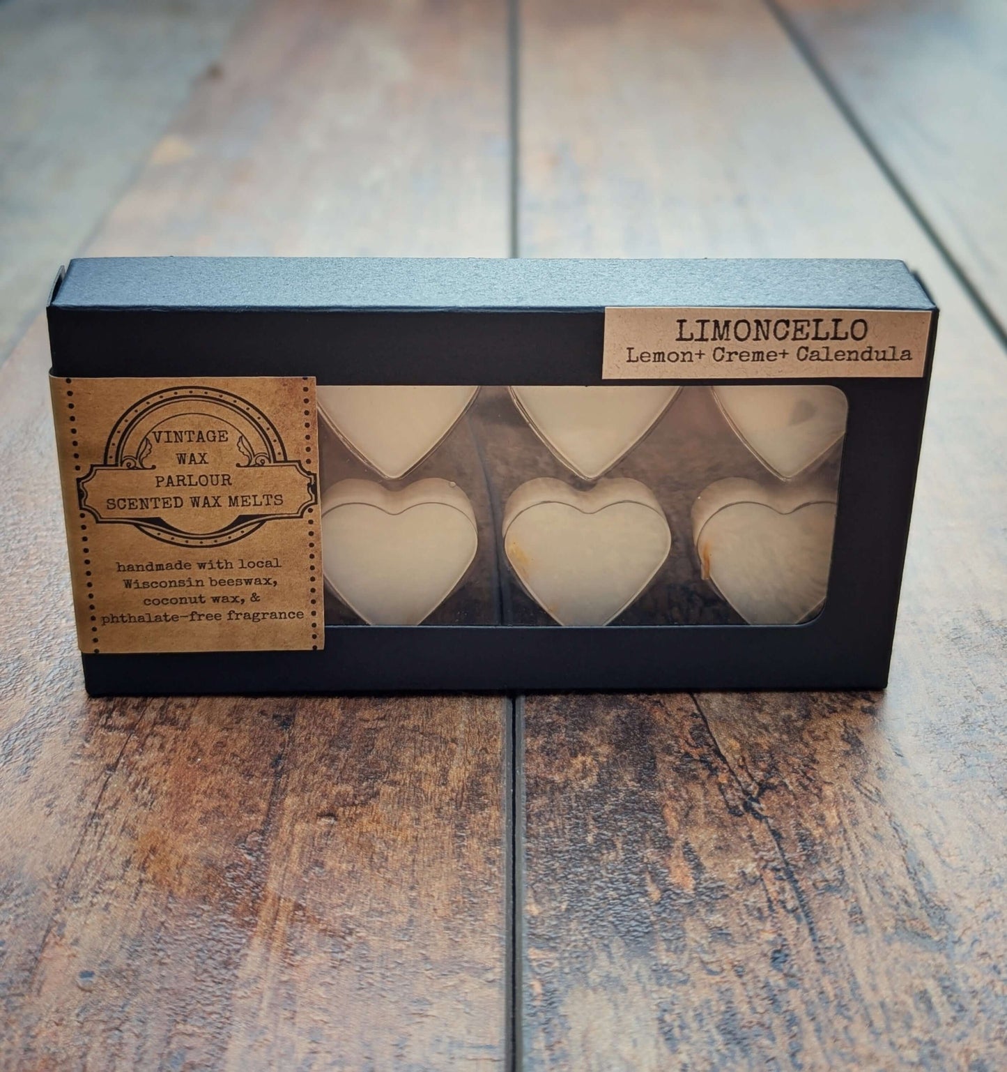 WI Beeswax & Coconut Wax Melts in Box - Vintage Wax Parlour
