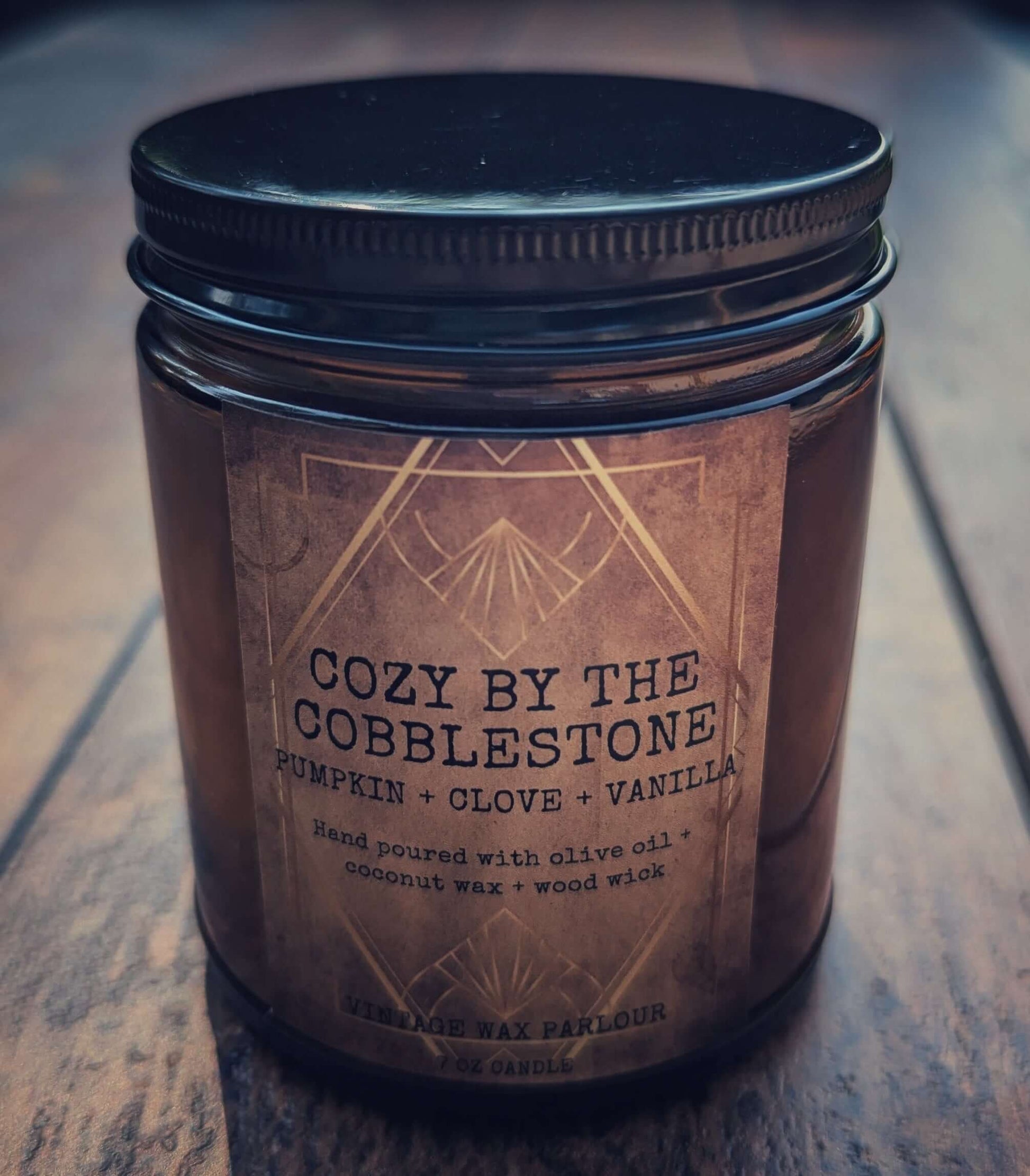 Vintage-Inspired Candle Wooden Wick - Vintage Wax Parlour