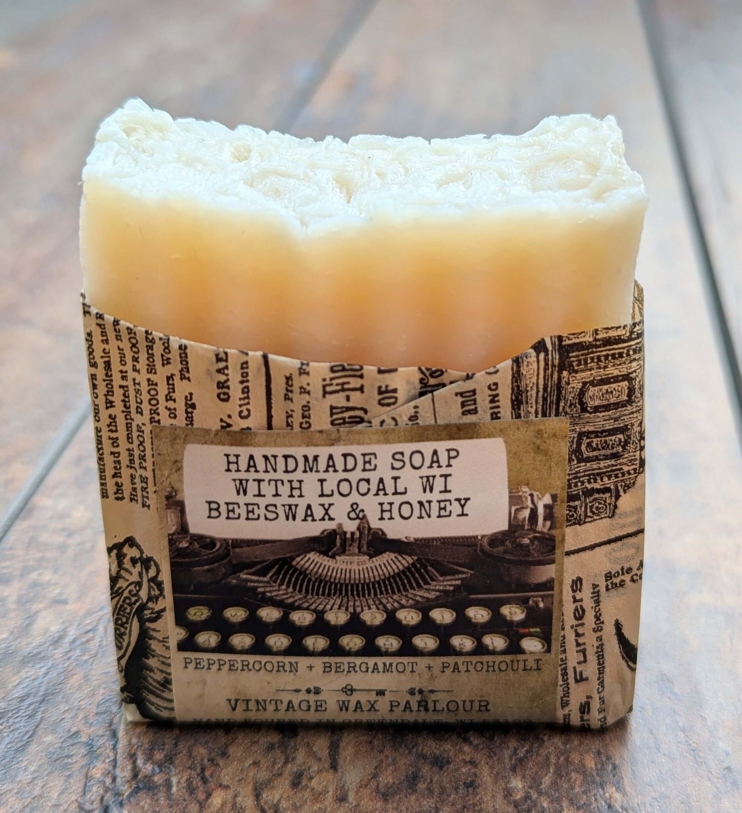 Soap with Local WI Beeswax & Honey - Vintage Wax Parlour