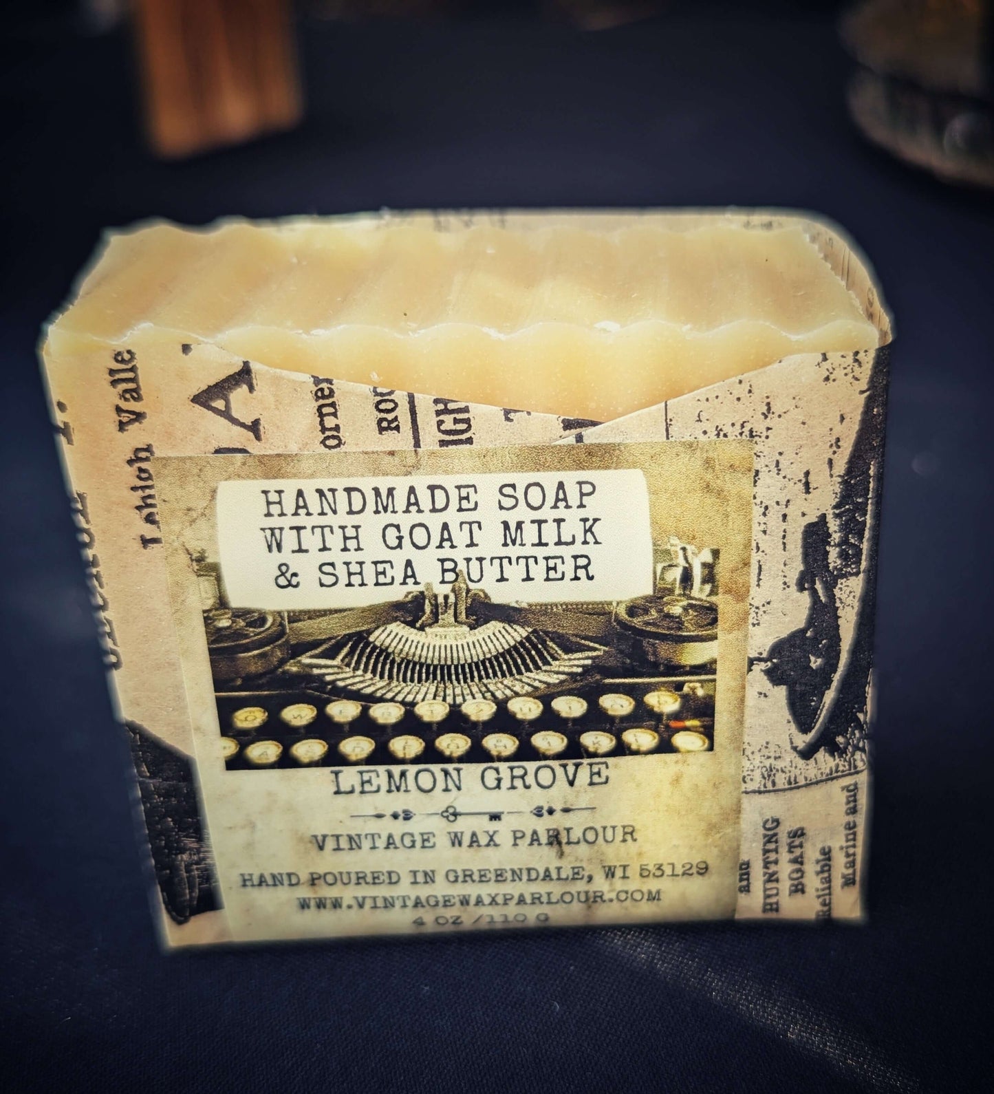 Goat Milk & Shea Butter Soap - Vintage Wax Parlour