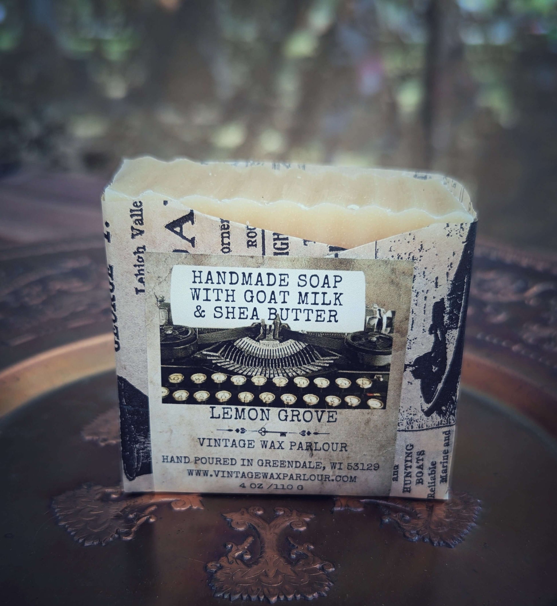Goat Milk & Shea Butter Soap - Vintage Wax Parlour