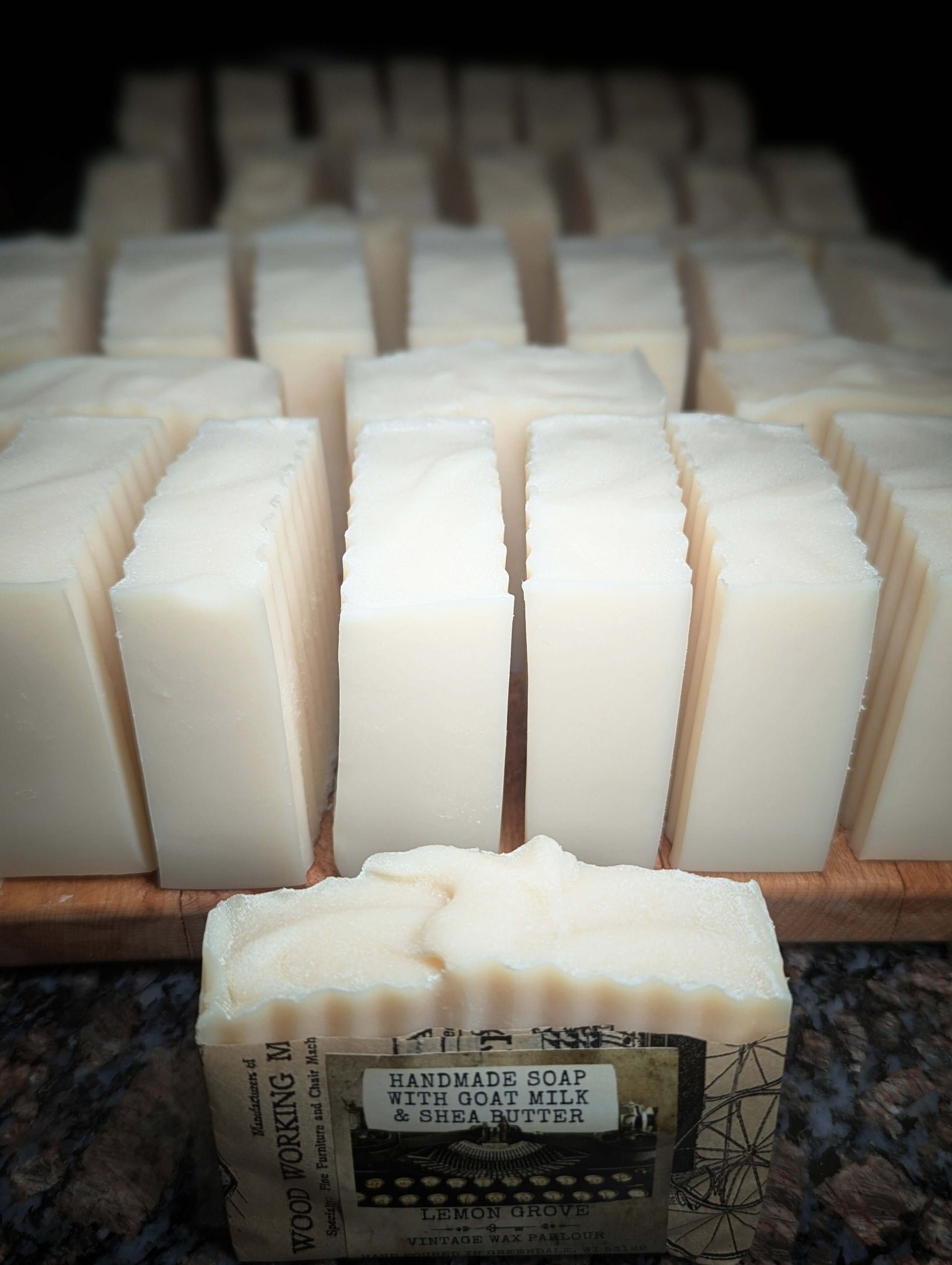 Goat Milk & Shea Butter Soap - Vintage Wax Parlour