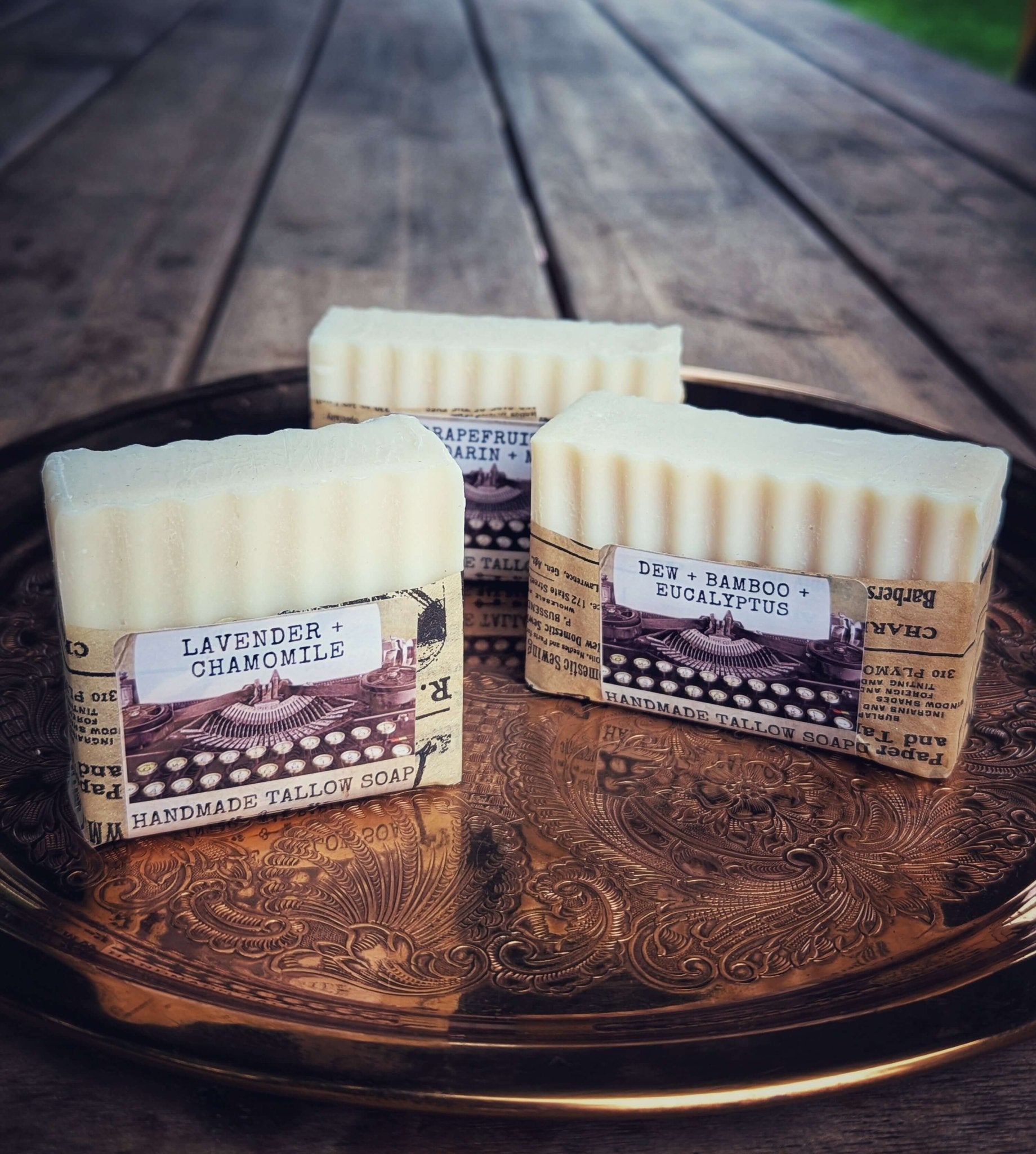 Handmade Tallow Soap - Vintage Wax Parlour