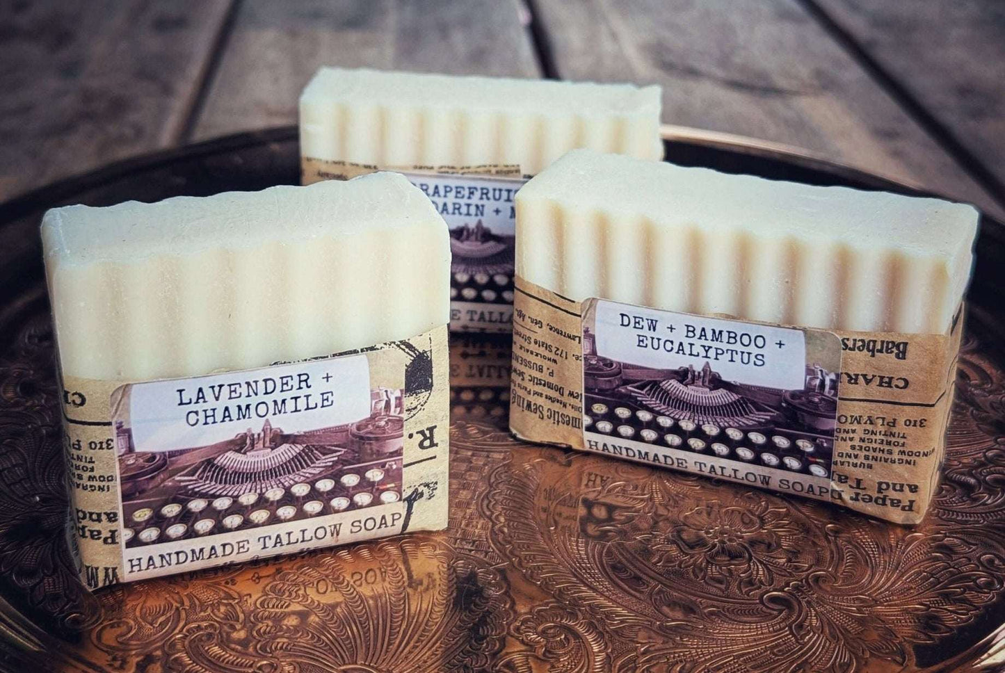 Handmade Tallow Soap - Vintage Wax Parlour