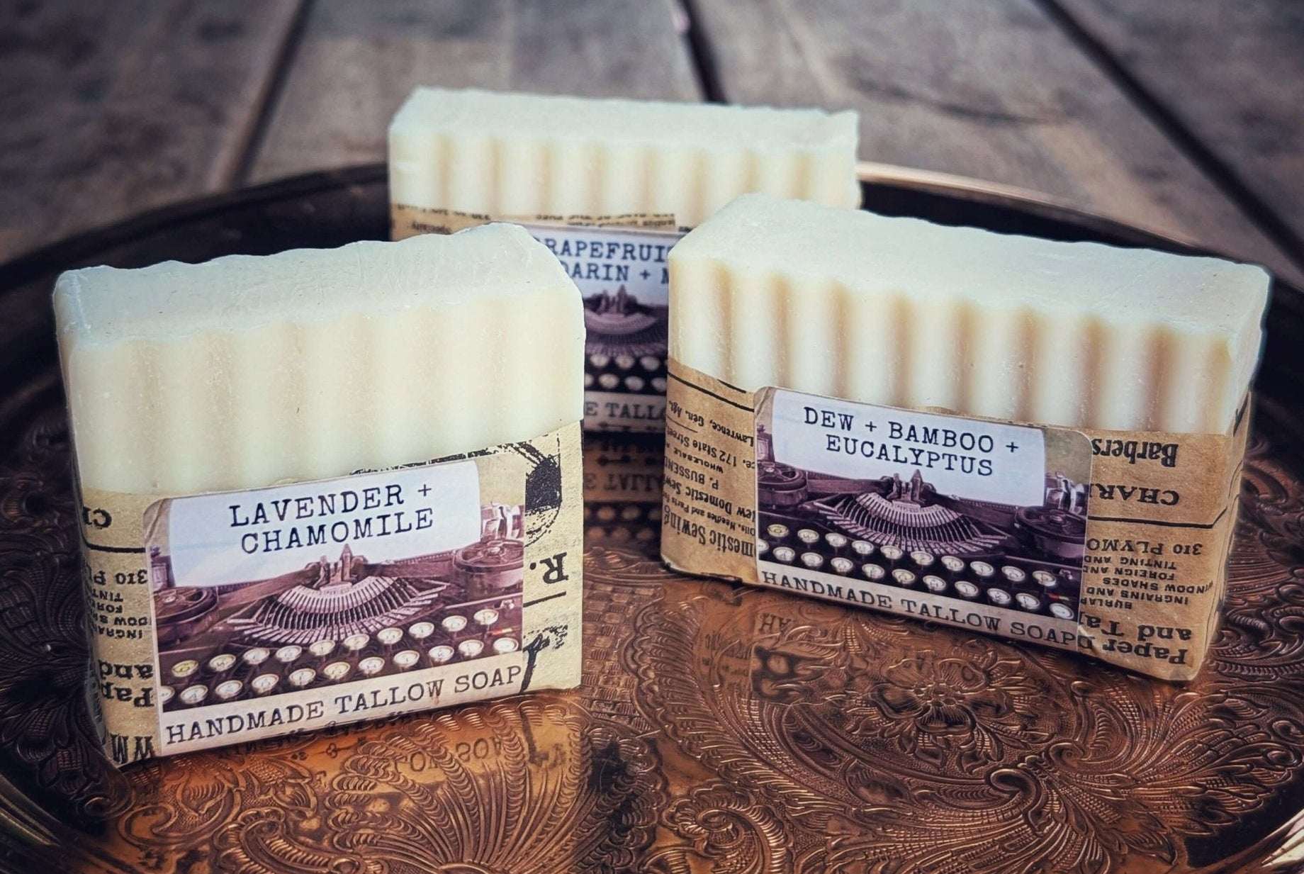 Handmade Tallow Soap - Vintage Wax Parlour