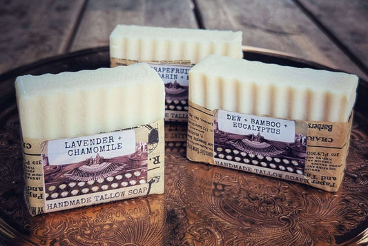 Handmade Tallow Soap - Vintage Wax Parlour