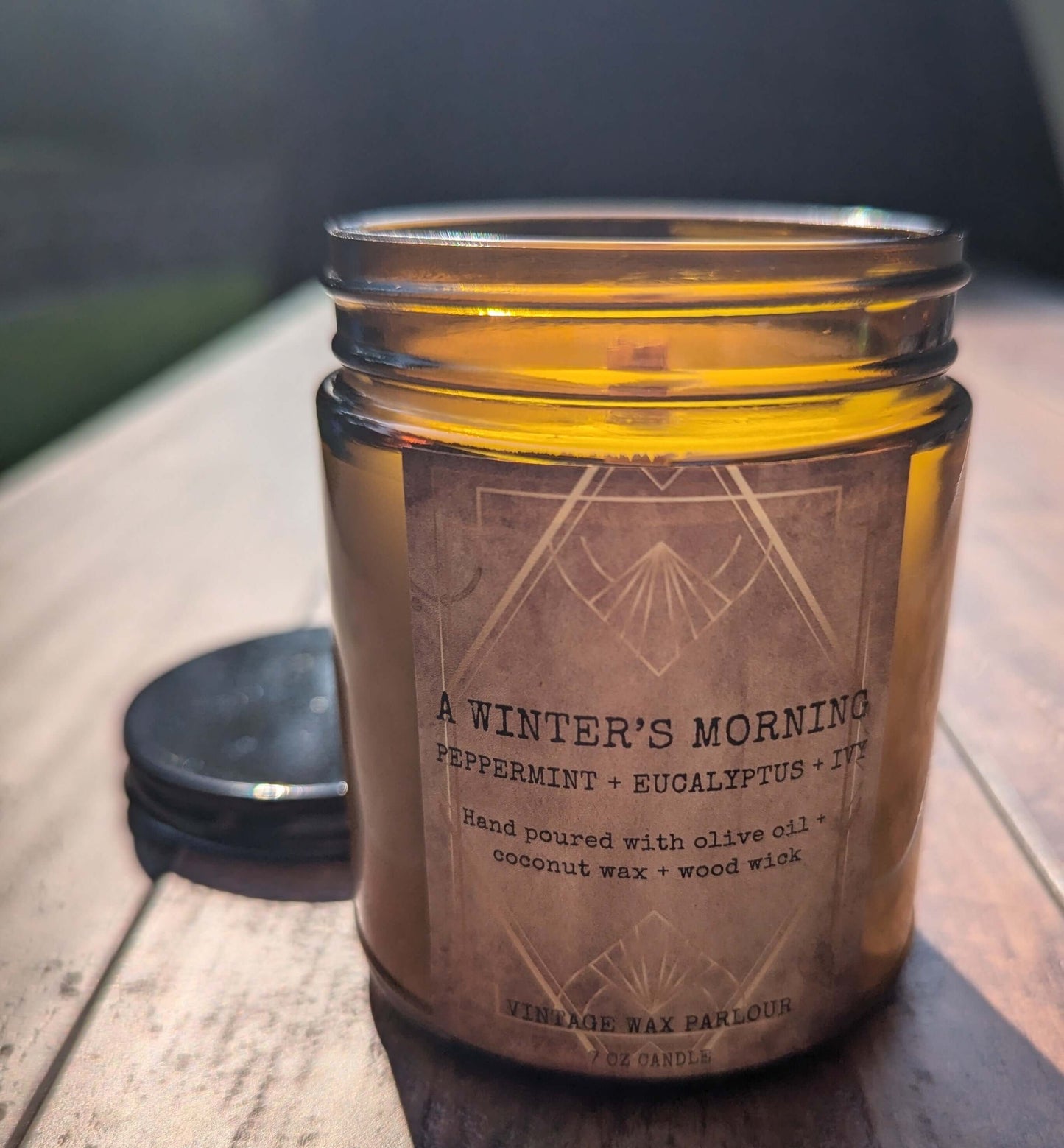 Vintage-Inspired Candle Wooden Wick - Vintage Wax Parlour