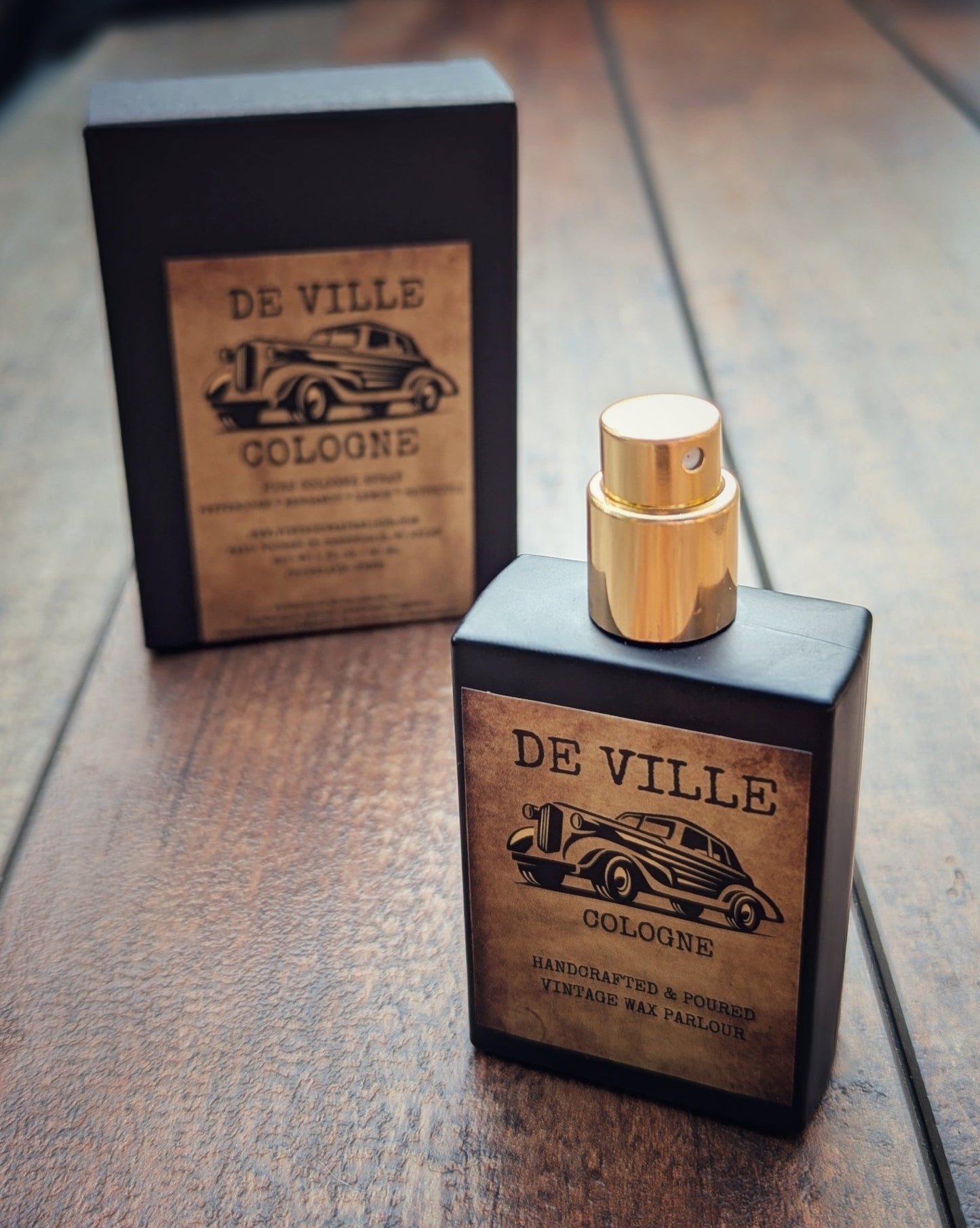 Vintage Hand poured Cologne - Vintage Wax Parlour