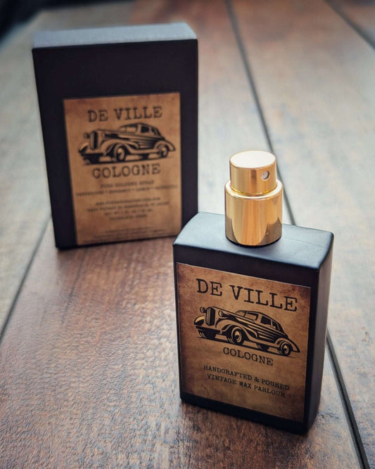 Vintage - Inspired, Hand poured Cologne - Vintage Wax Parlour