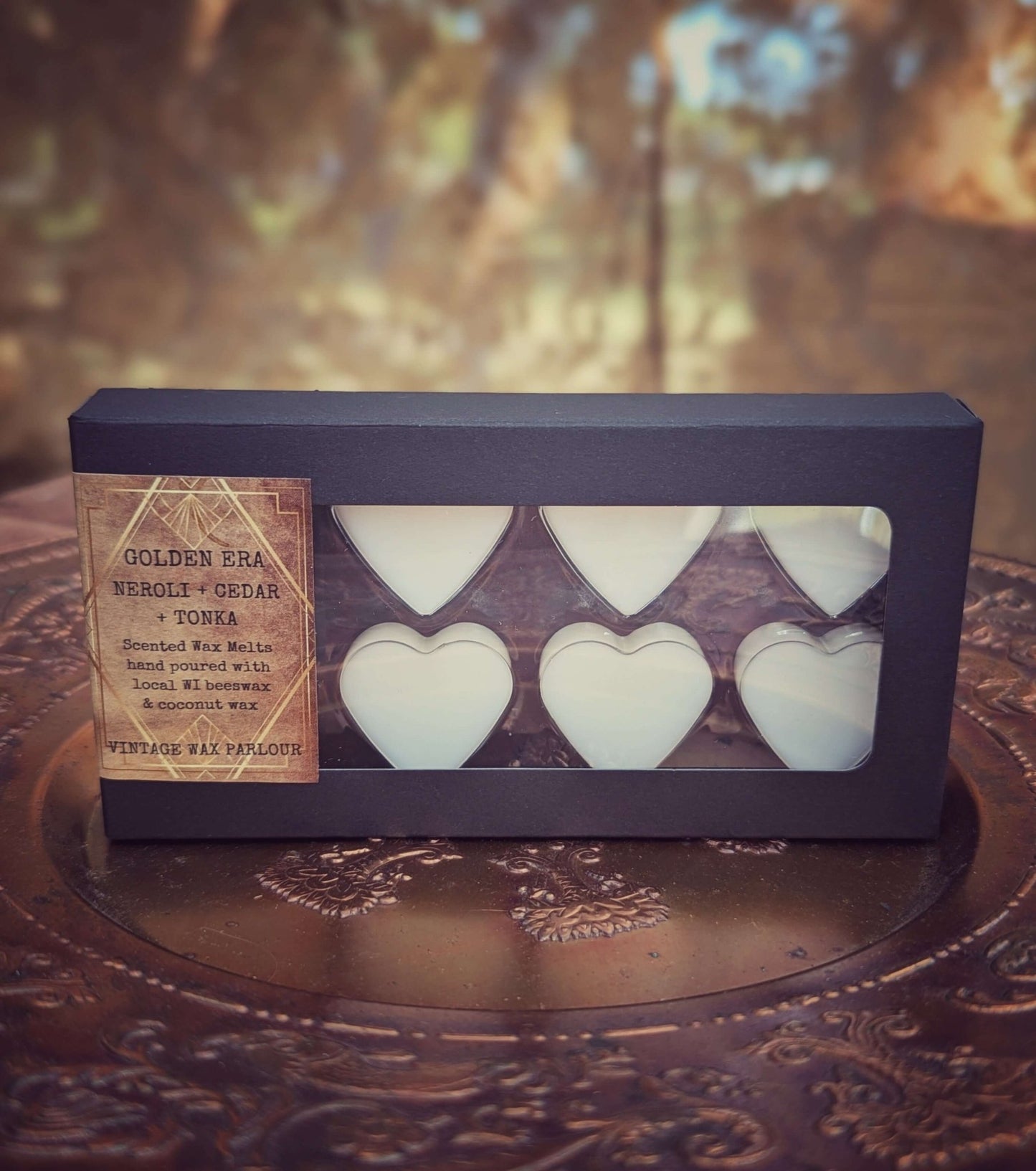 WI Beeswax & Coconut Wax Melts in Box - Vintage Wax Parlour