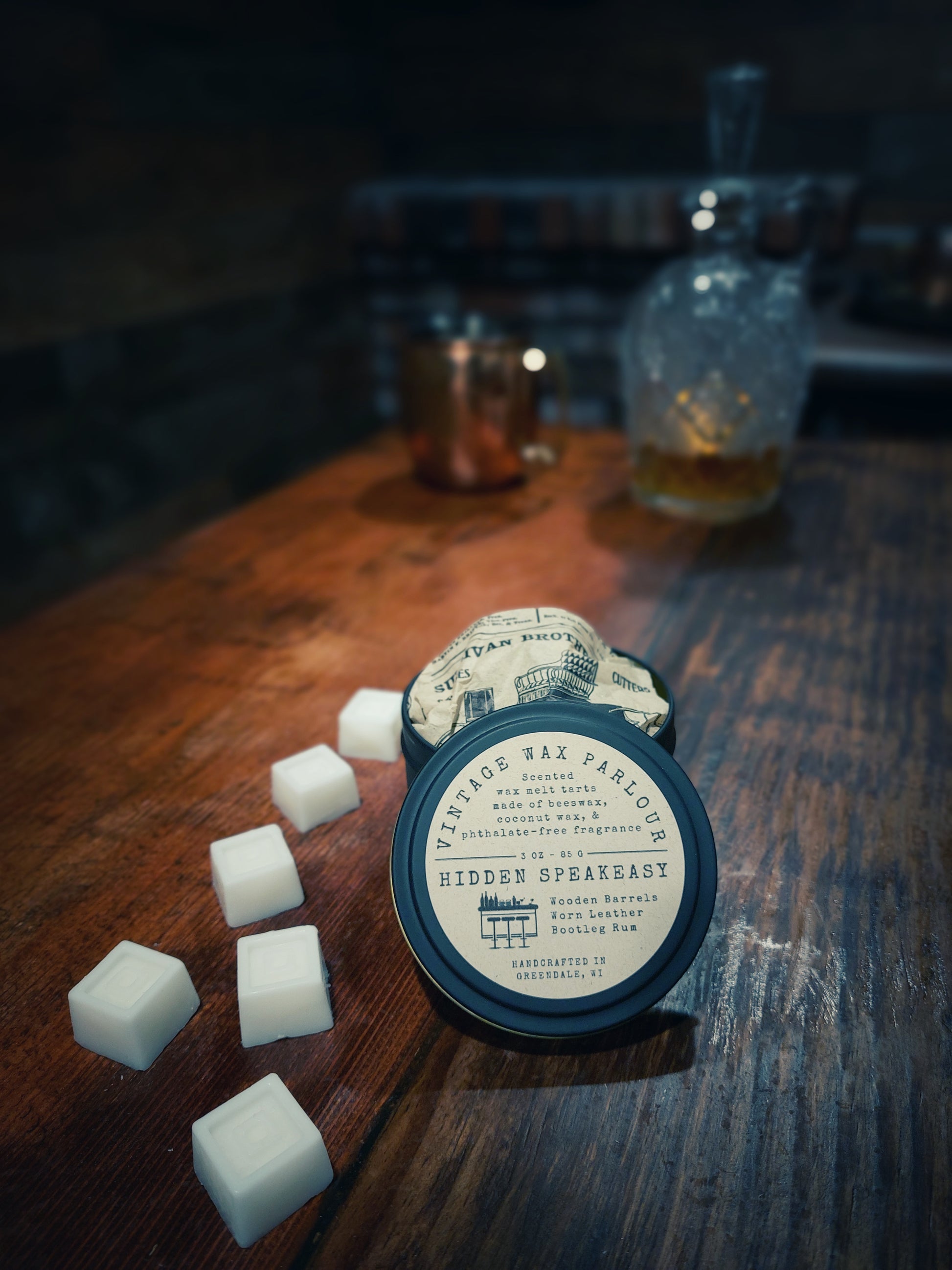 Hidden Speakeasy Wax Melts - Vintage Wax Parlour