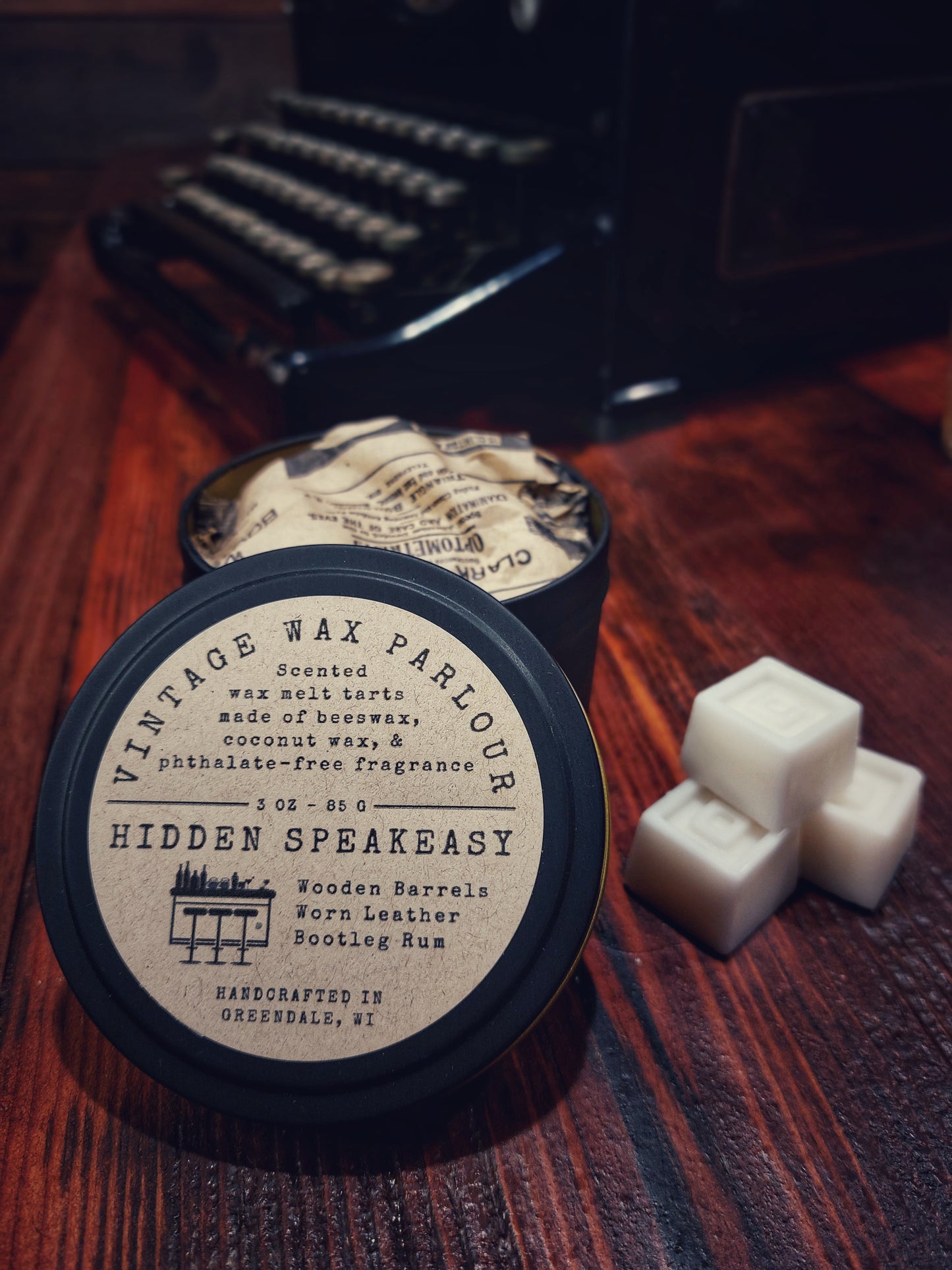 Hidden Speakeasy Wax Melts - Vintage Wax Parlour