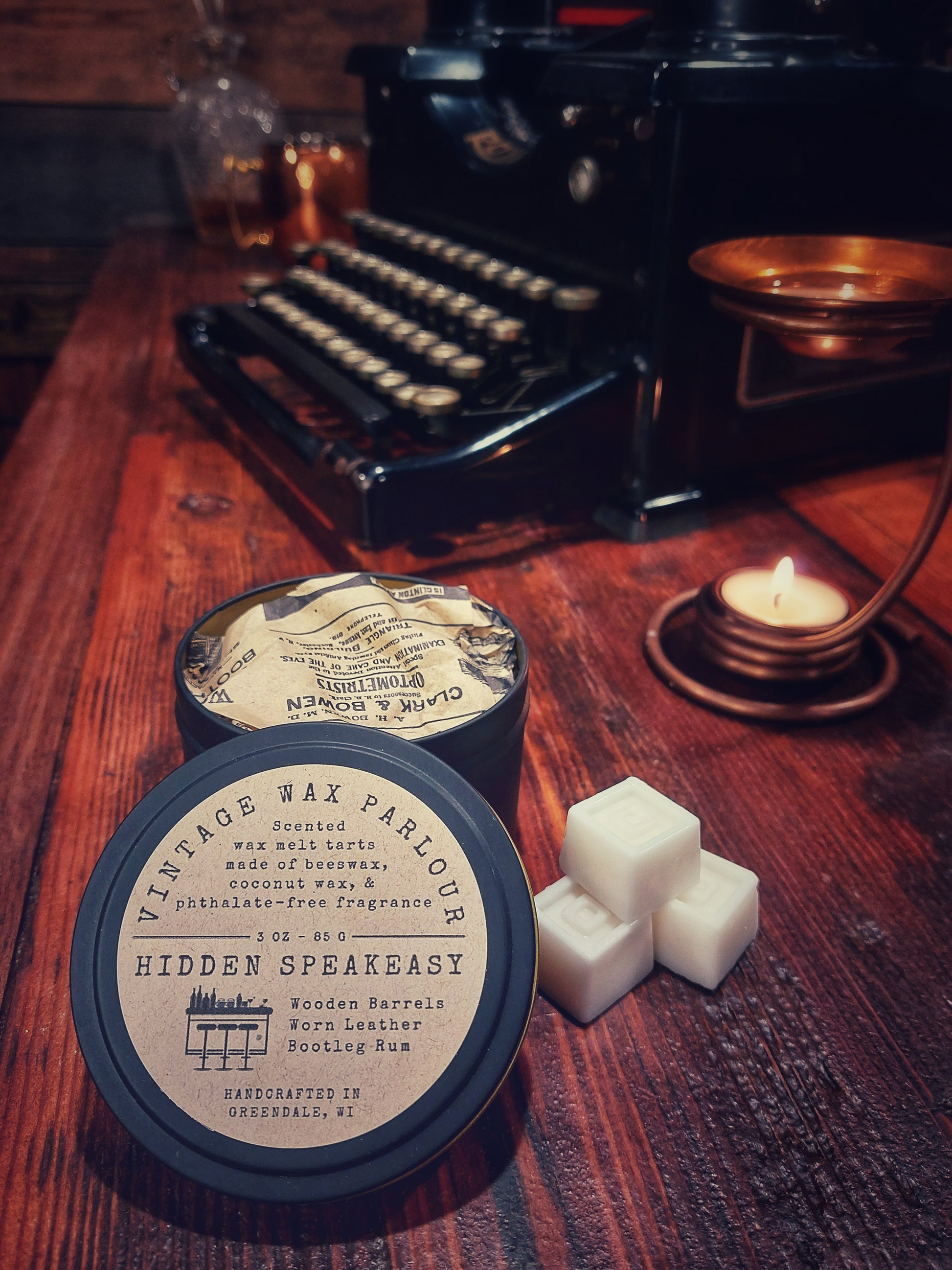 Hidden Speakeasy Wax Melts - Vintage Wax Parlour